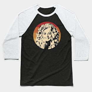 Dolly Retro Country Singer Baseball T-Shirt